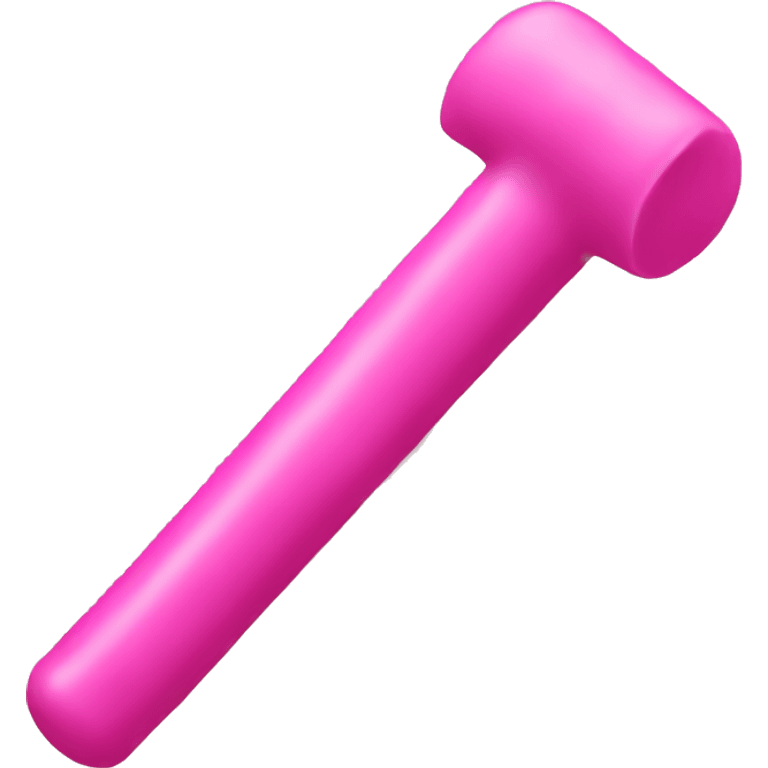 Pink stick  emoji