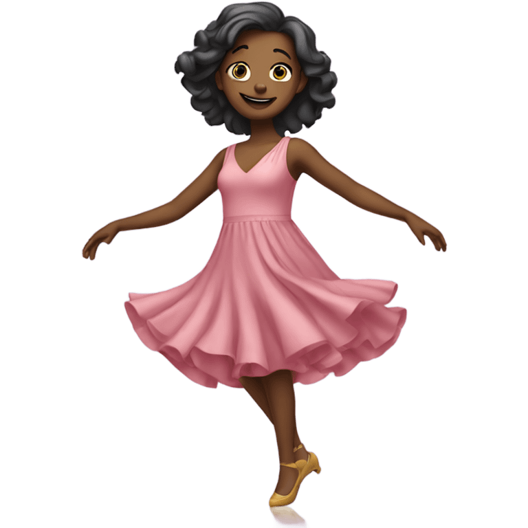 dancing girl in dress emoji