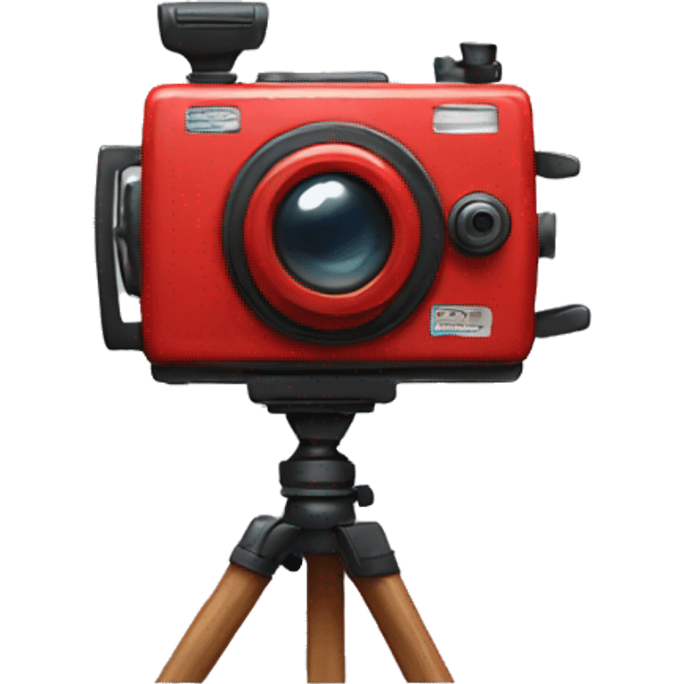 Red camera  emoji