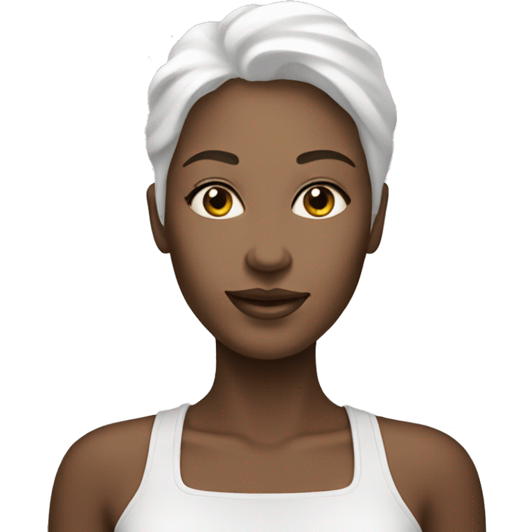 White skin care  emoji