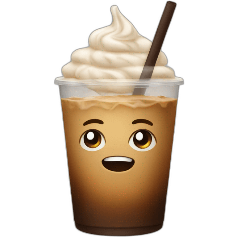 iced coffee emoji