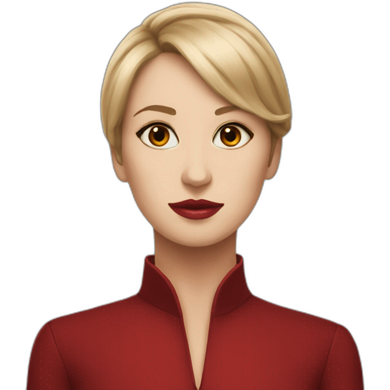 red sparrow emoji