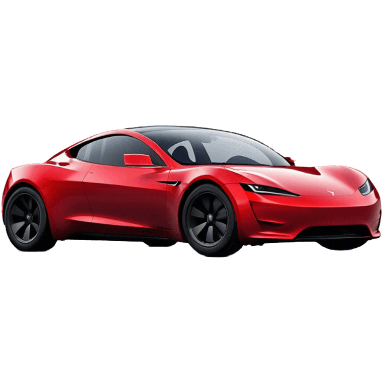 Tesla Roadster - Tesla (Model Year: 2020) (Iconic colour: Dark Red) emoji