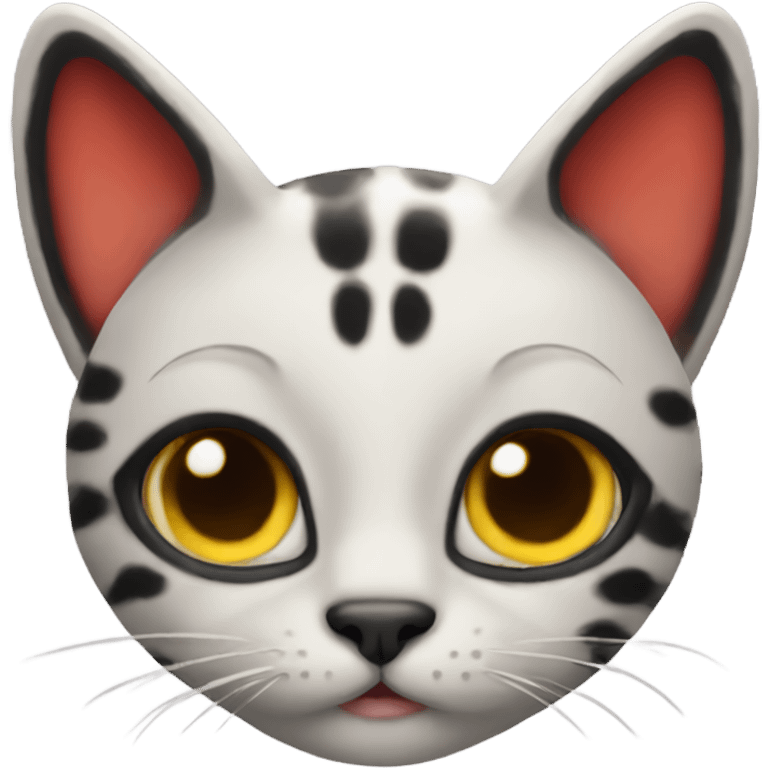 Cat ladybug emoji