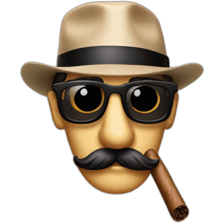 Groucho Marx cigar emoji