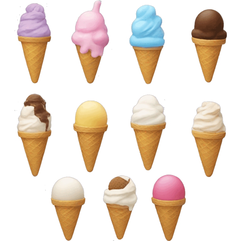 Ice cream museum  emoji