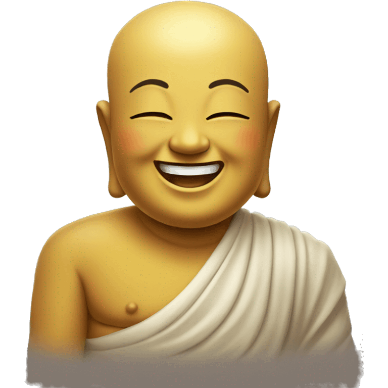 Happy buddha emoji