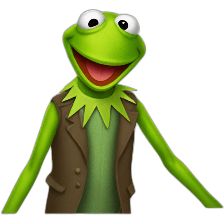 Evil Kermit emoji