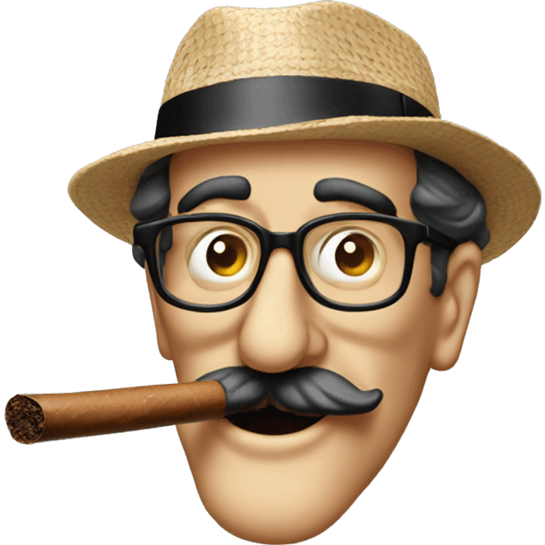 Groucho Marx cigar emoji