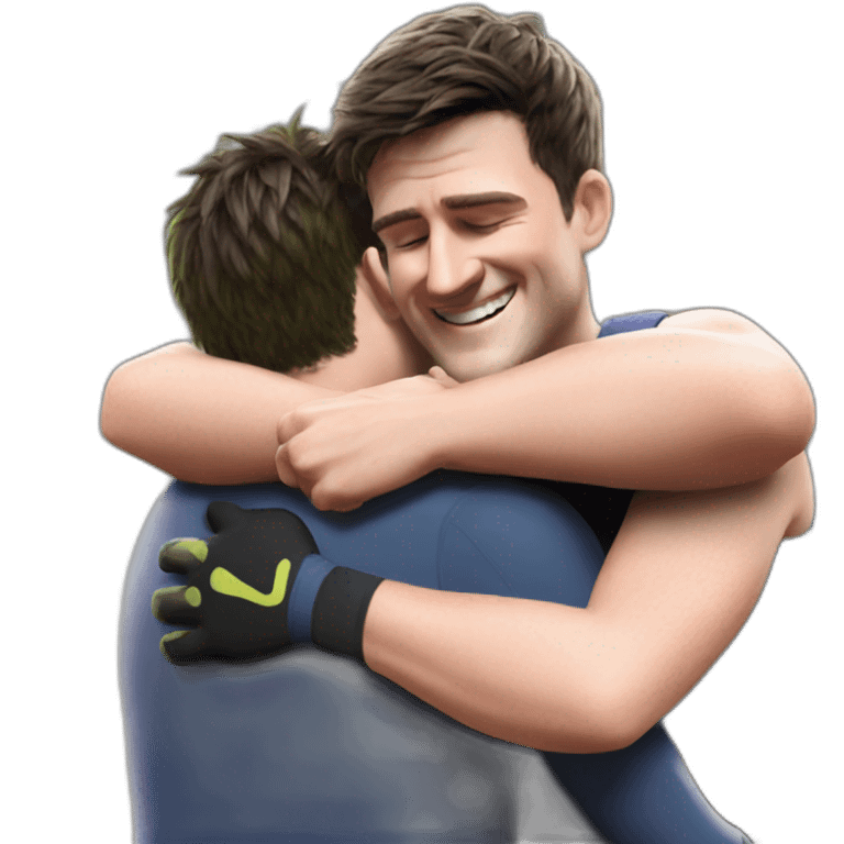 harry maguire hug shrek emoji