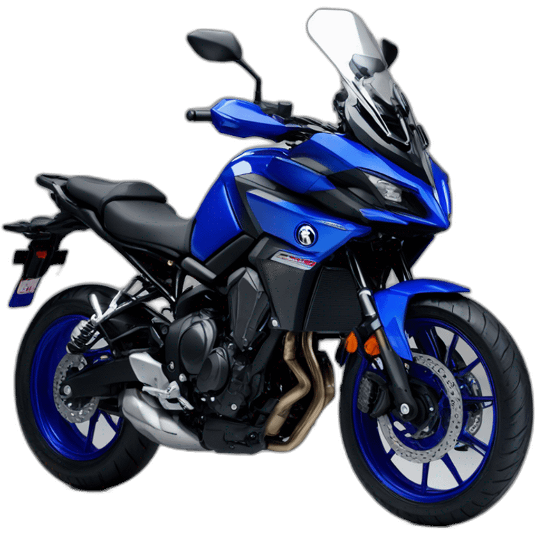 Yamaha tracer 7 icon performance blue emoji