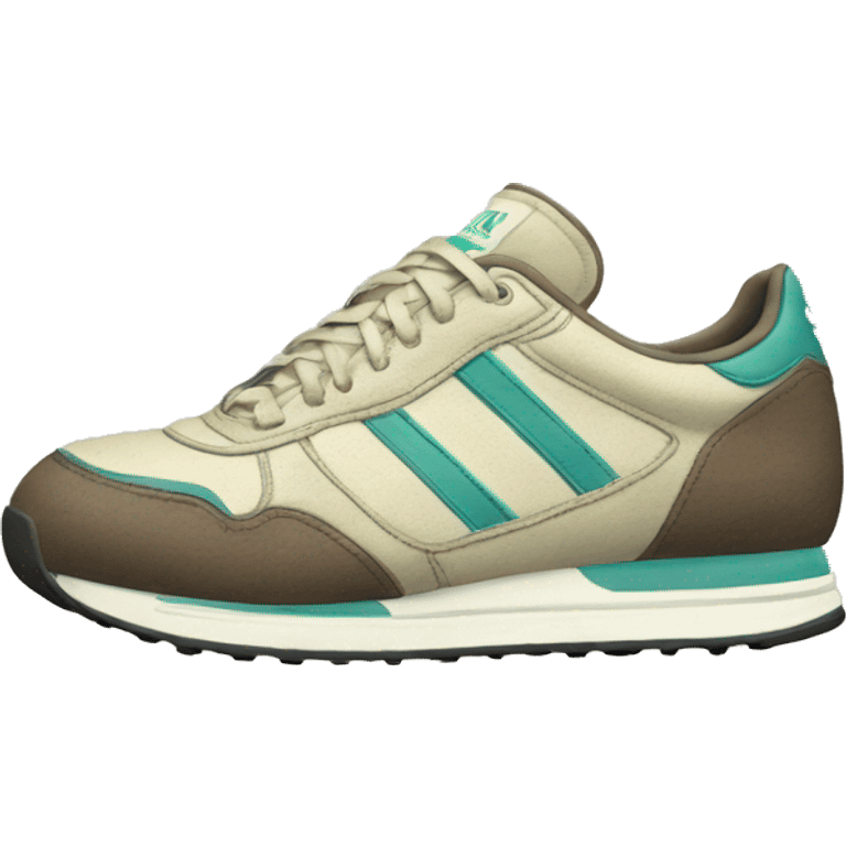  adidas shoe vintage emoji