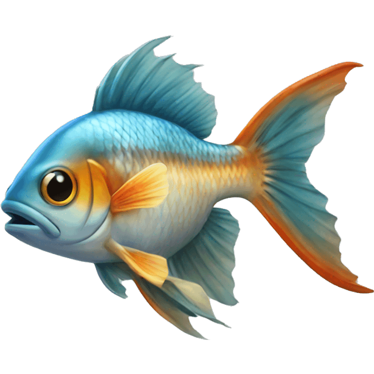 Realistic Fish emoji