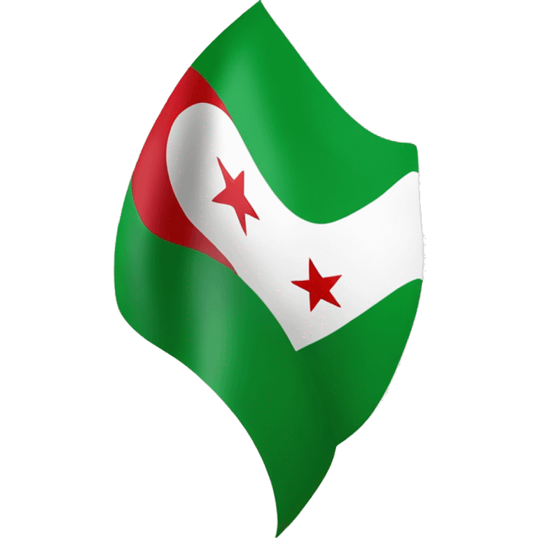 New green syrian flag  emoji