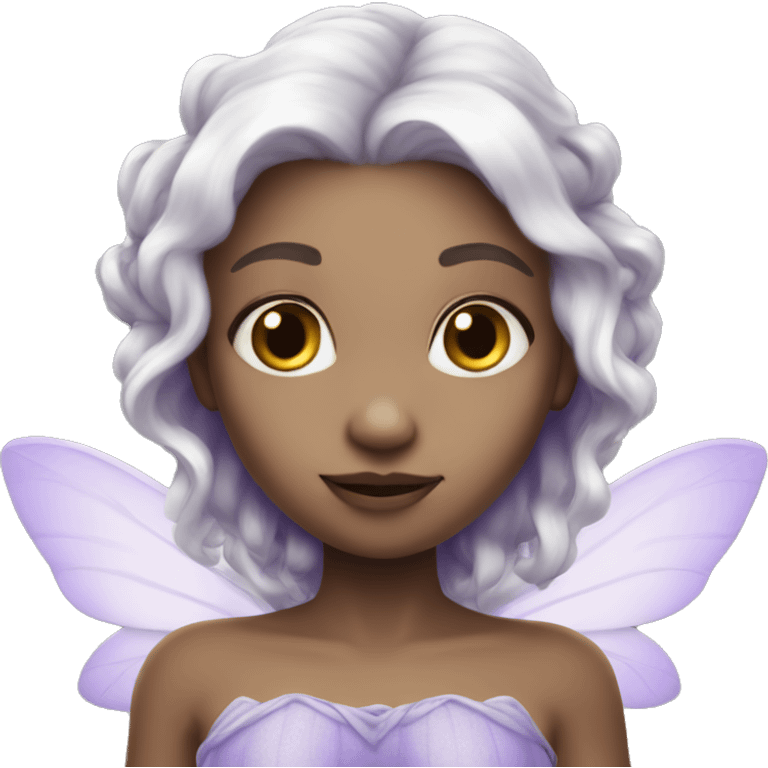 violet fairy white skin emoji