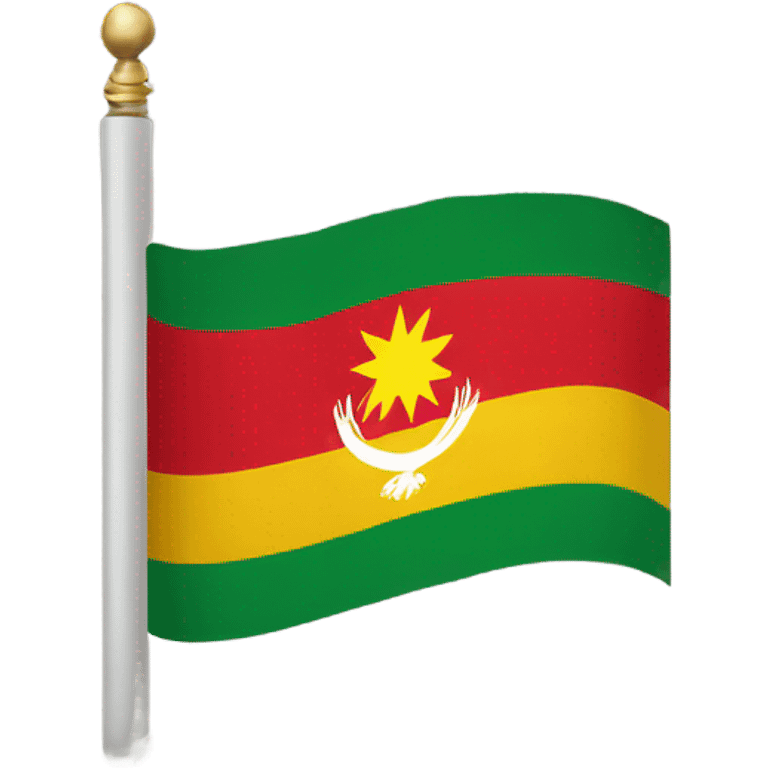 kurdistan flag emoji