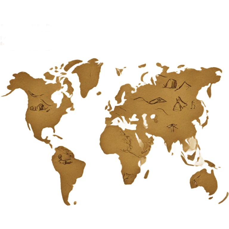  a mysterious map in old paper emoji