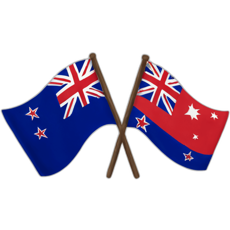 Samoa and nz flags emoji