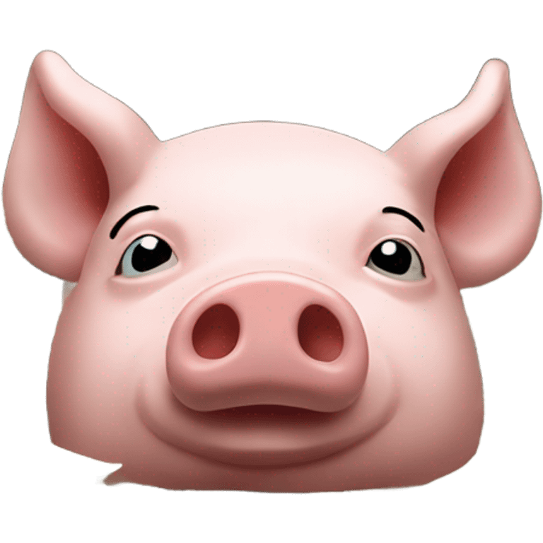 pig head dollar emoji