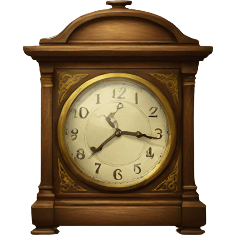 vintage clock emoji