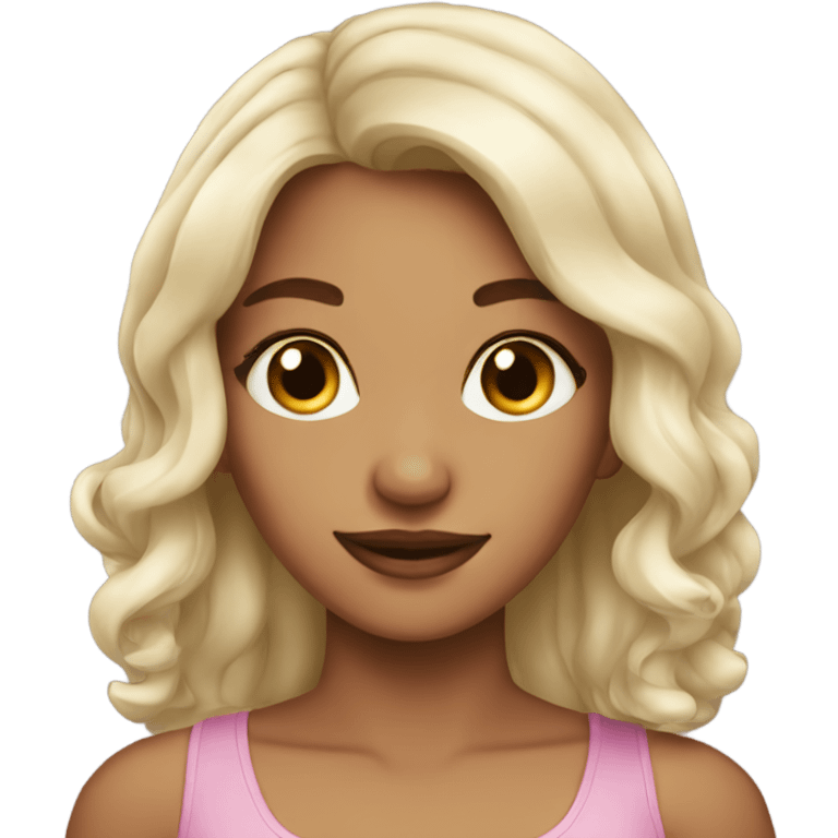 Beautiful girl  emoji