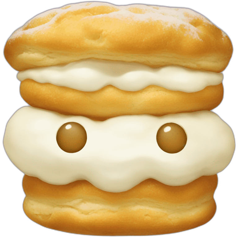 cream puff emoji