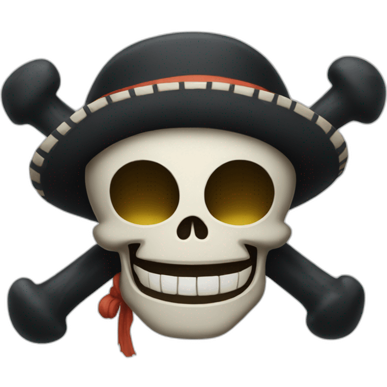 one piece jolly roger emoji