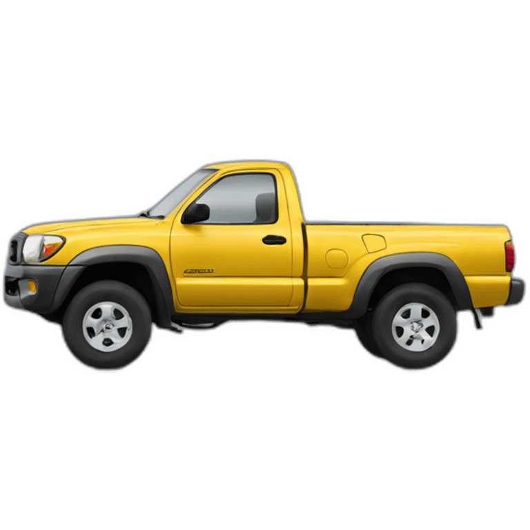 Inside of a 2003 Toyota Tacoma SR5 emoji