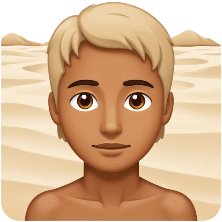 White sandi emoji