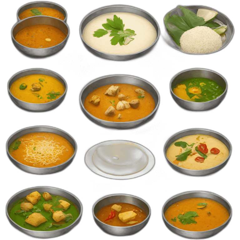 Indian Thali emoji