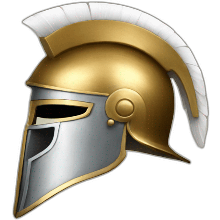 greek helmet profile emoji