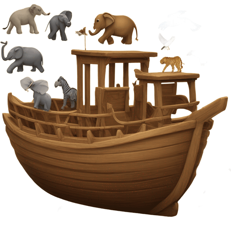 noah's ark emoji