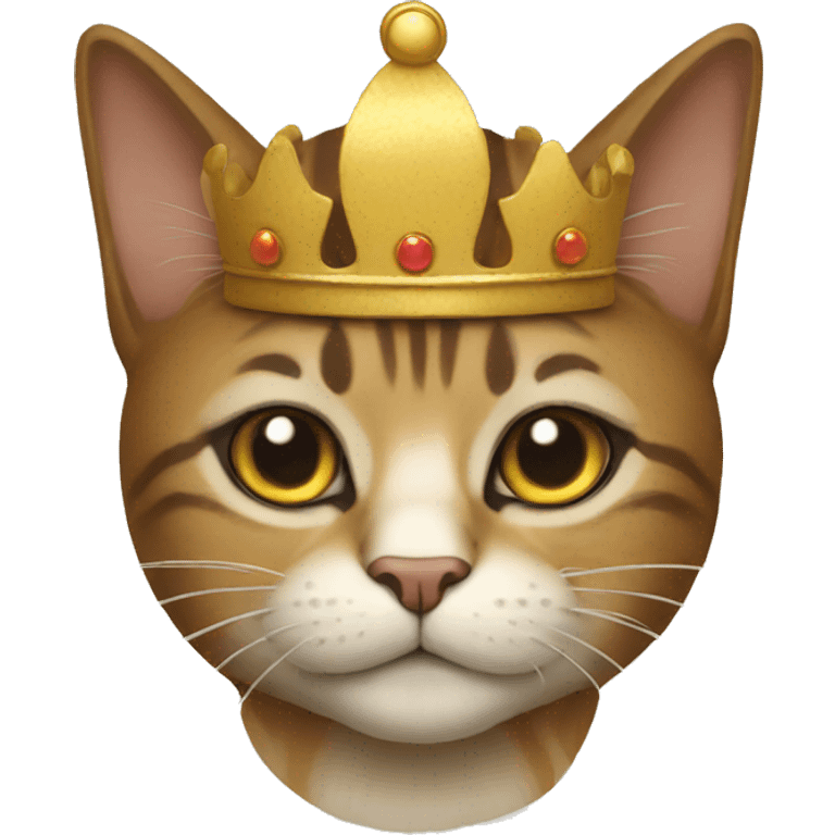 king cat emoji