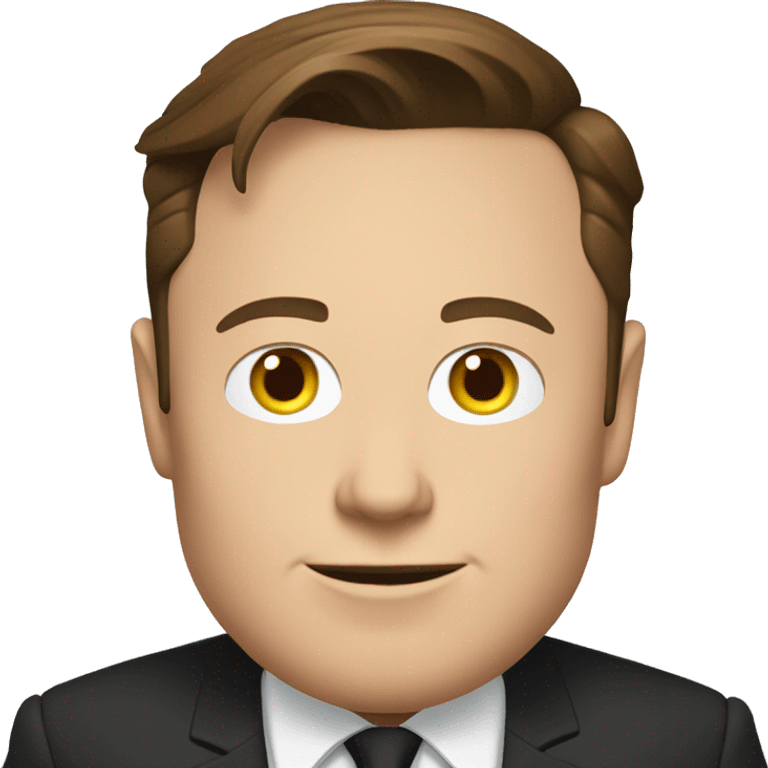 Elon musk in Tesla  emoji