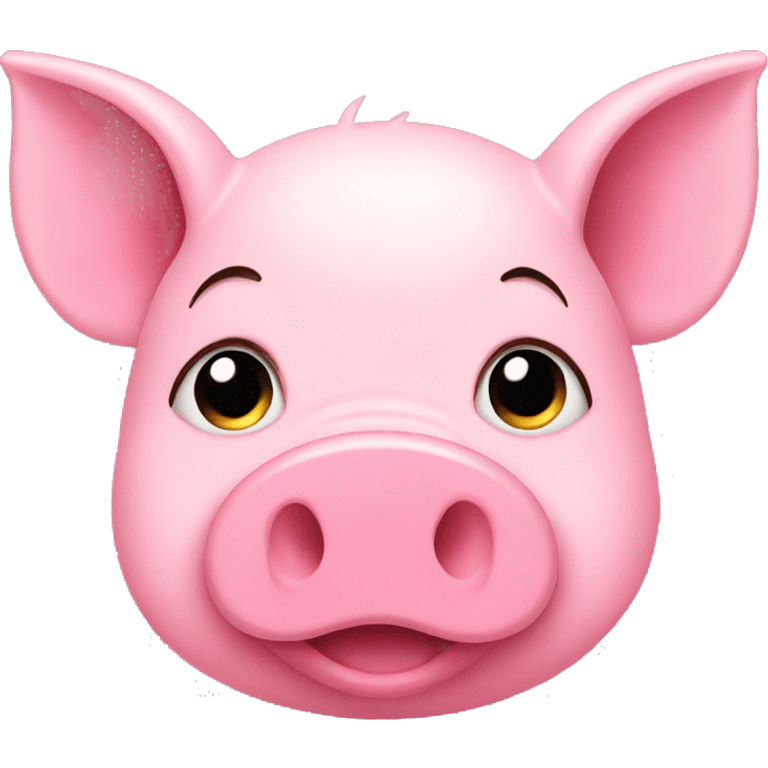 pink pig emoji