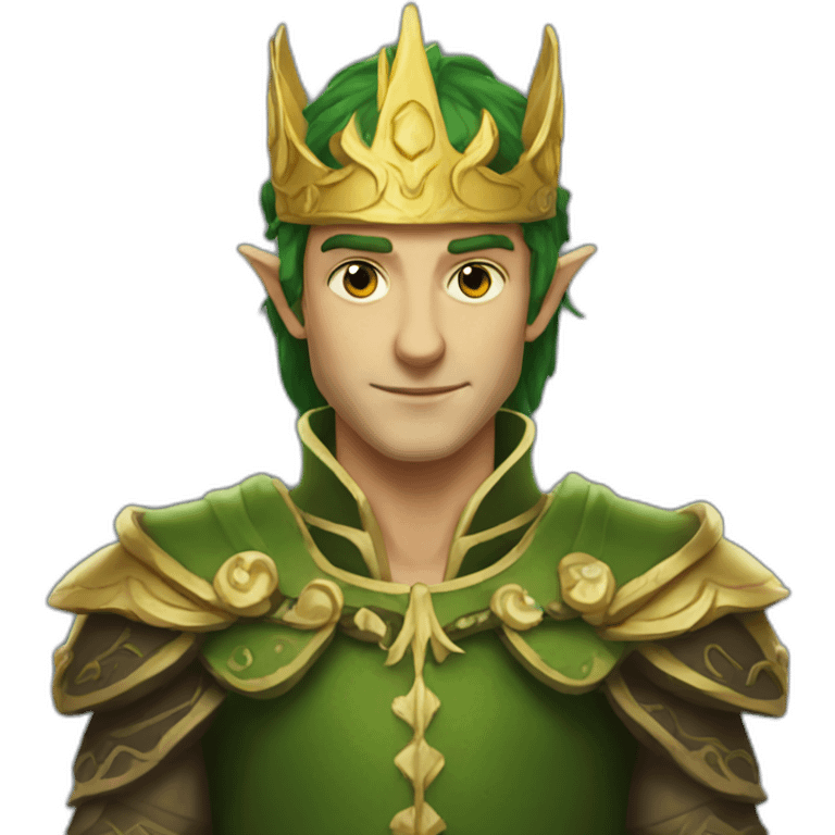 Tranduil elf king emoji