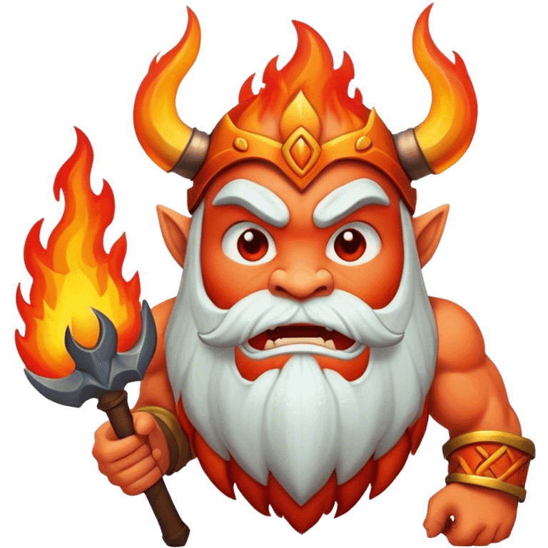 Fire Giant emoji