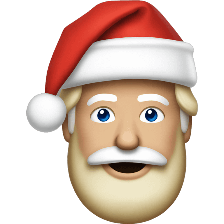 Donald trump as Santa emoji