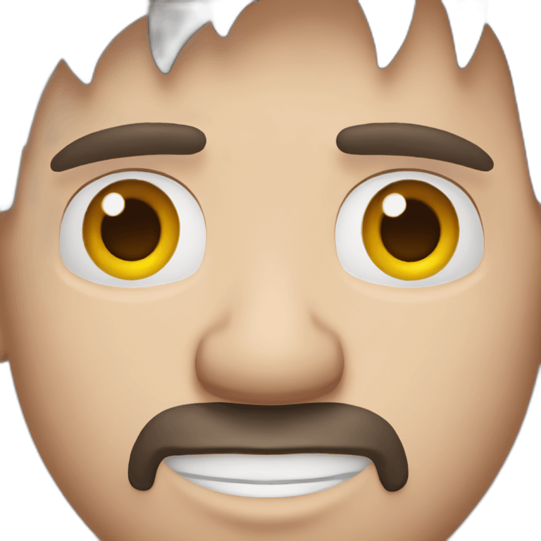 Lionel Messi's face emoji