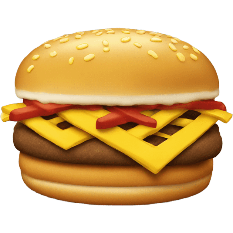 The McDonald logo  emoji