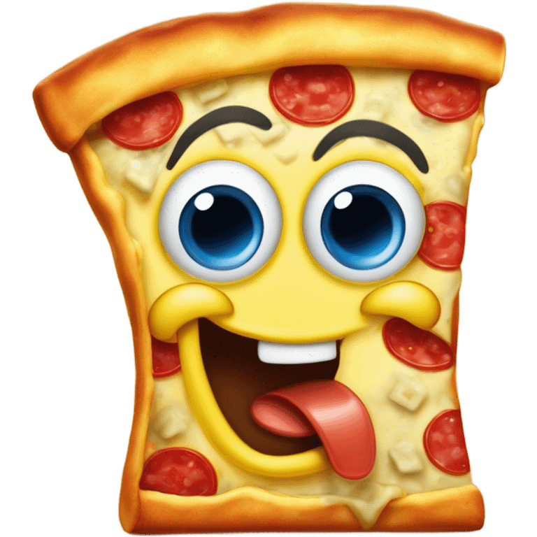 SpongeBob pizza emoji