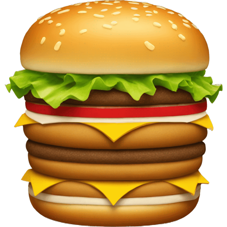 Mcdonalds burger emoji