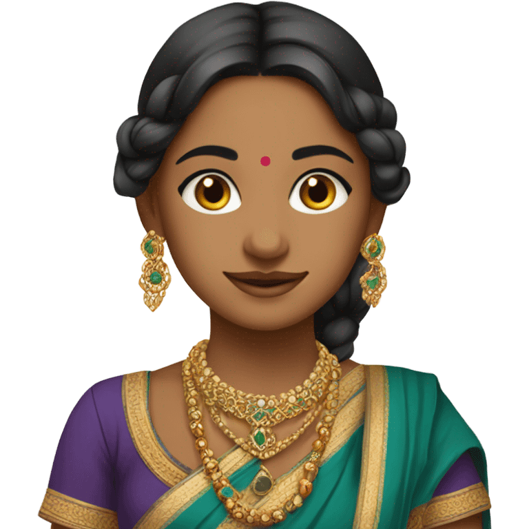 Indian girl emoji