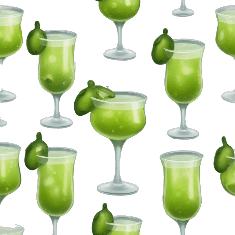 Pickle Martini emoji