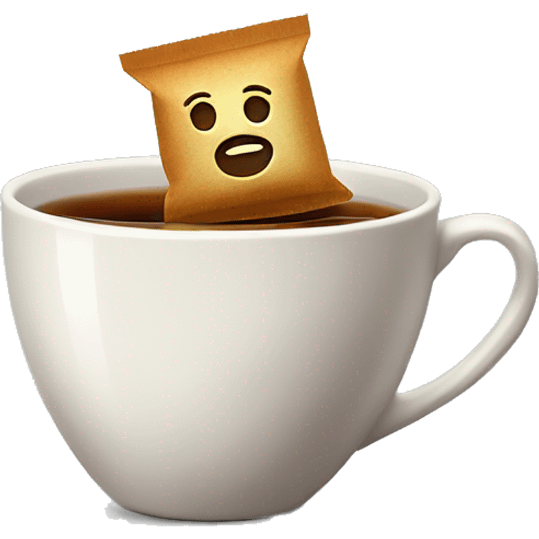 tea bag in cup emoji