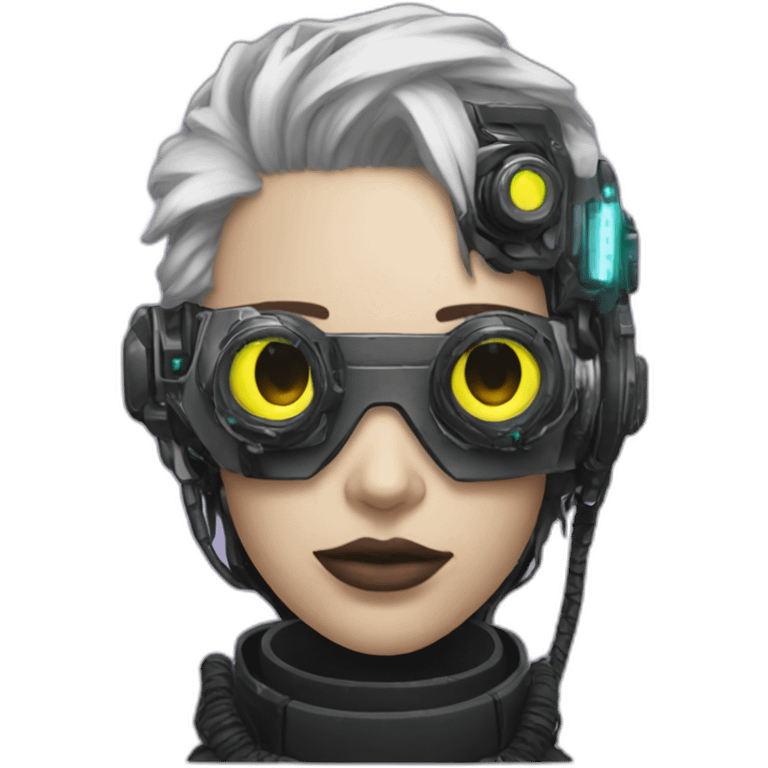 cyberpunk art FRAME emoji