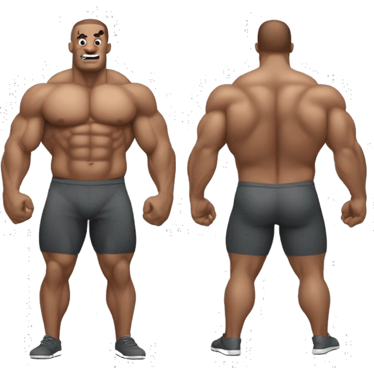 Bodybuilder bufalo  emoji