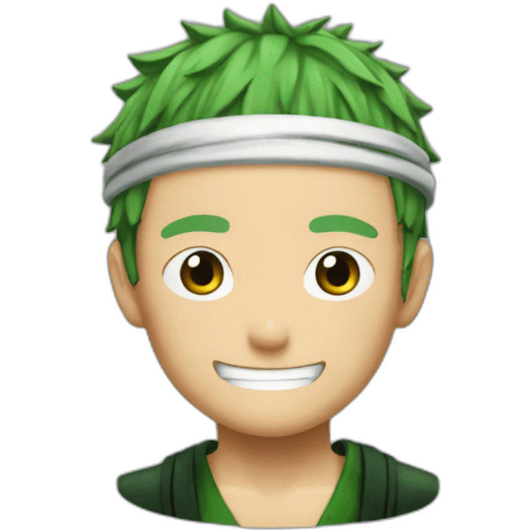 Zoro from One Piece emoji