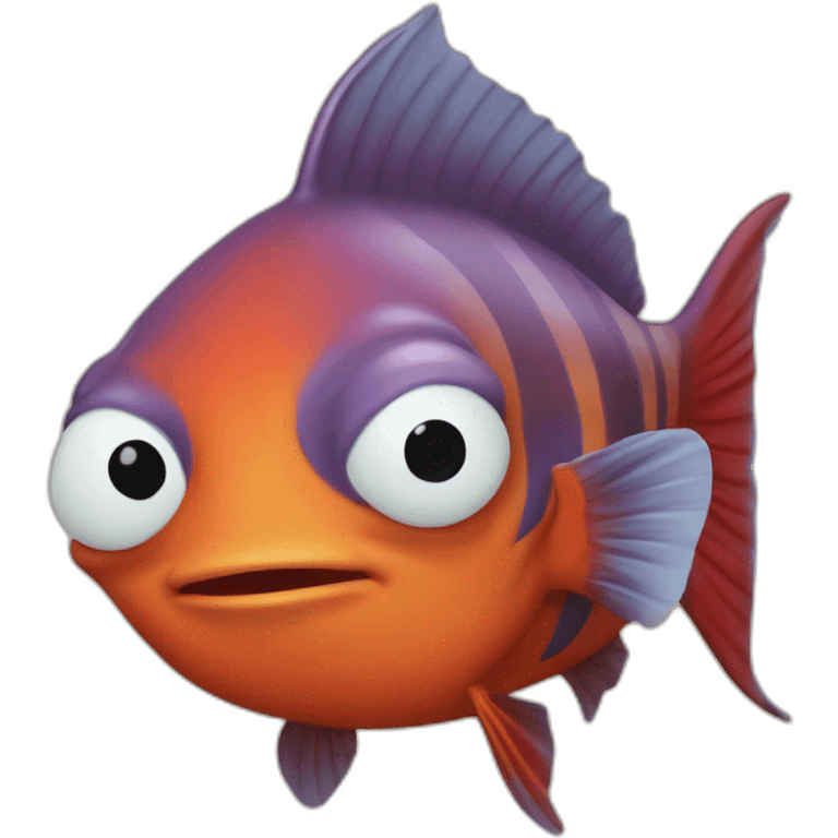 Poisson rouge emoji