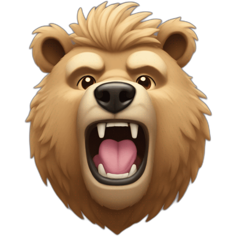 mucle bear emoji